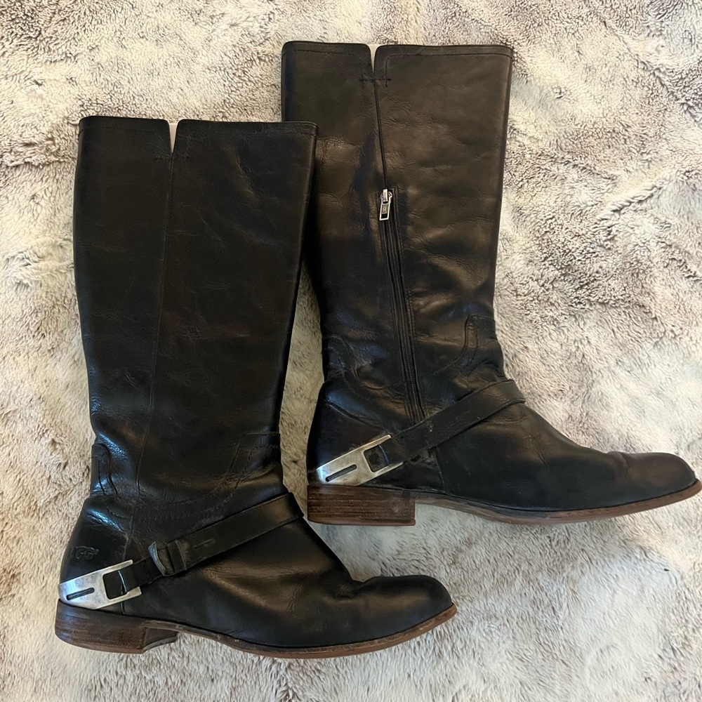 UGG Black riding boots